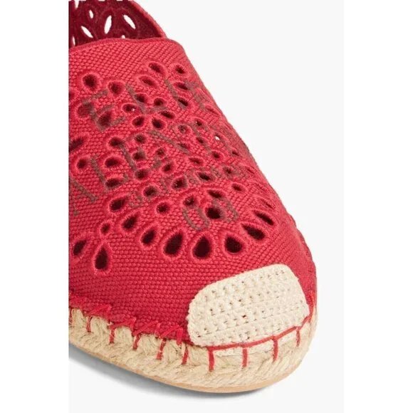 Valentino Garavani Logo-Print Canvas Espadrilles NWT - Picture 4 of 6